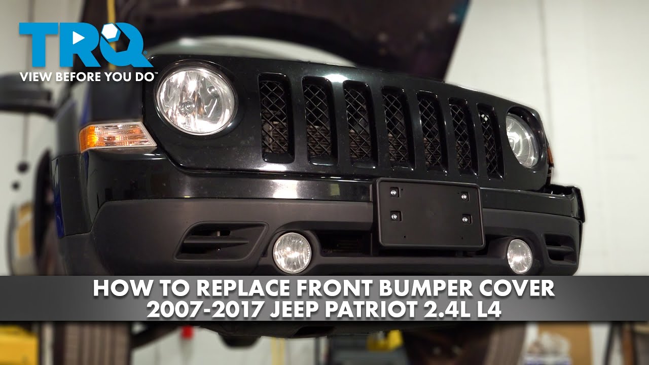 Как заменить передний бампер на Jeep Patriot 2.4L L4 2007-2017