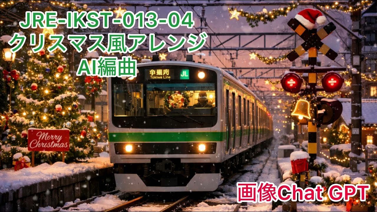 「JRE-IKST-013-04」クリスマス風アレンジAI編曲