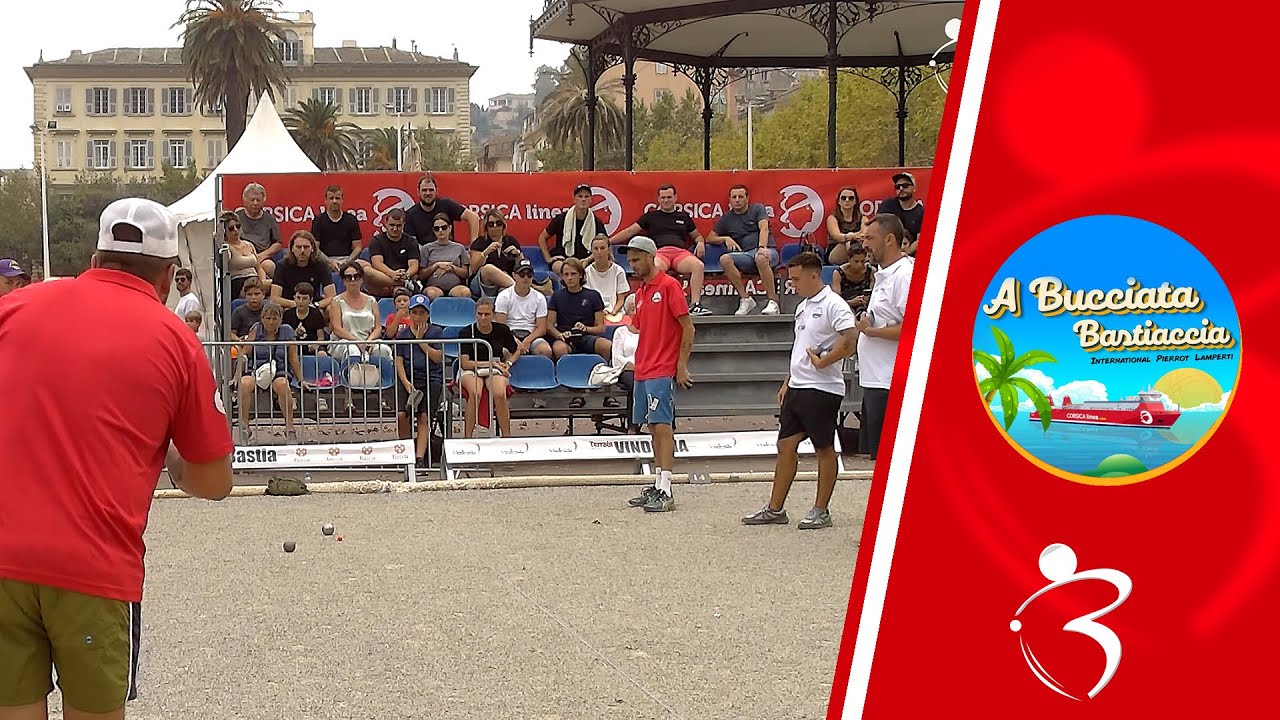 Demi-finale Corse COGORNO vs TABONE : International à pétanque de Bastia 2023 avec Corsica Linea