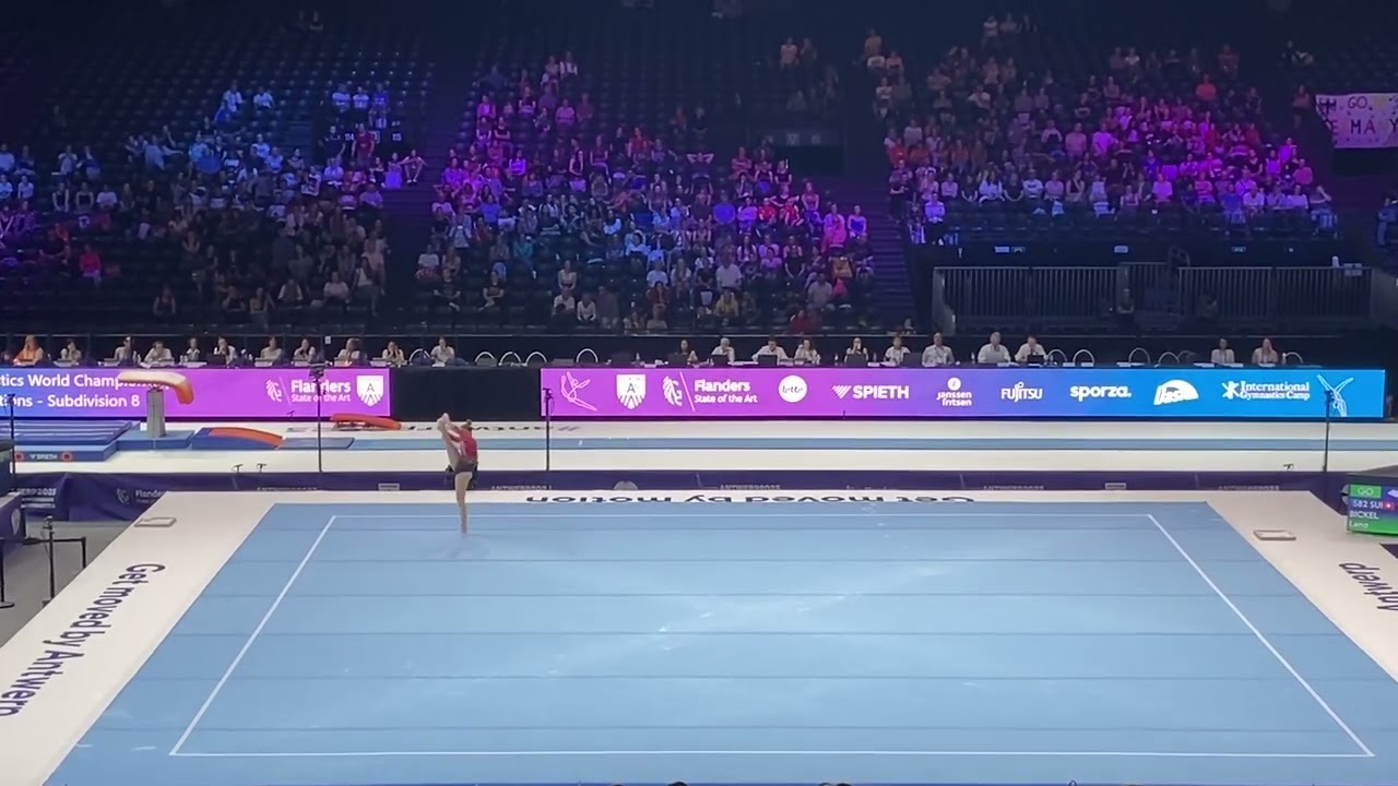 Lena Bickel, Boden/Floor (Gymnastics World Championships 2023, 2023.10.02, Antwerp, Belgium)