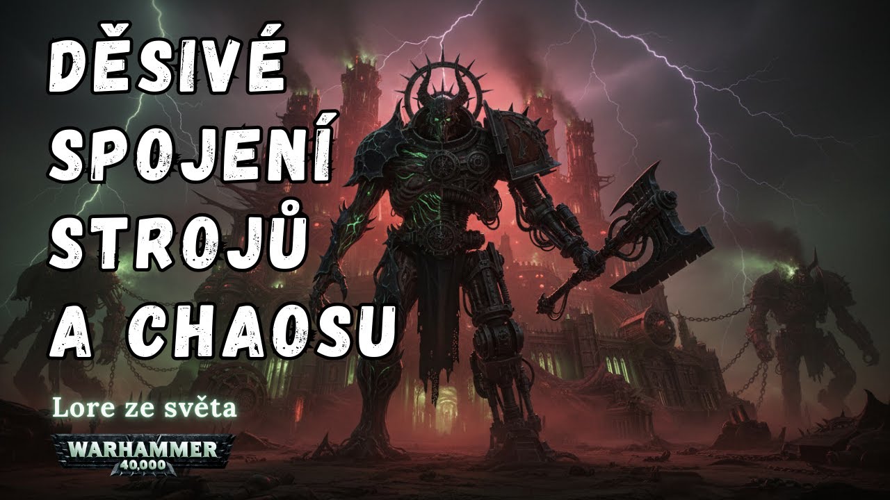 Dark Mechanicum – Technologie bez hranic | Warhammer 40K Lore Česky