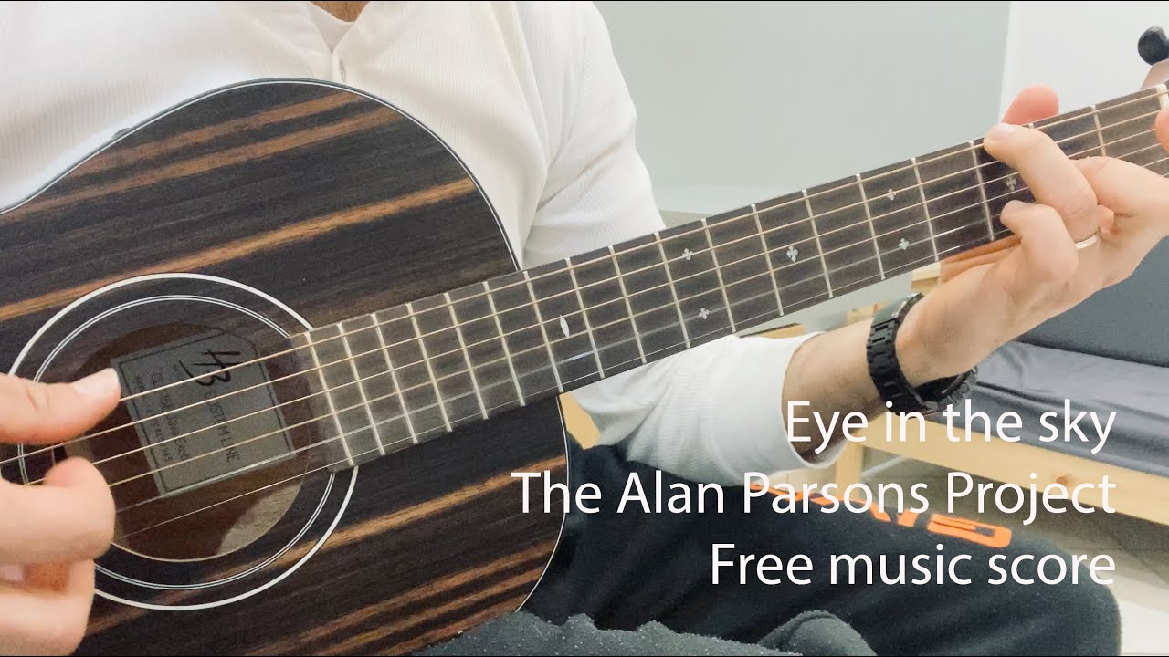 Antonio Pezzullo plays Eye in the sky by The Alan Parsons Project - Free music score