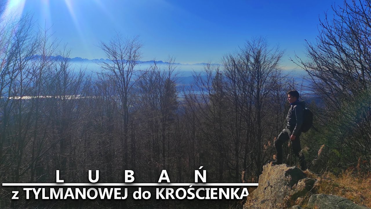 LUBAŃ - piękna i bliska alternatywa dla Pienin - z Tylmanowej do Krościenka + Samorody - (6.11.2021)