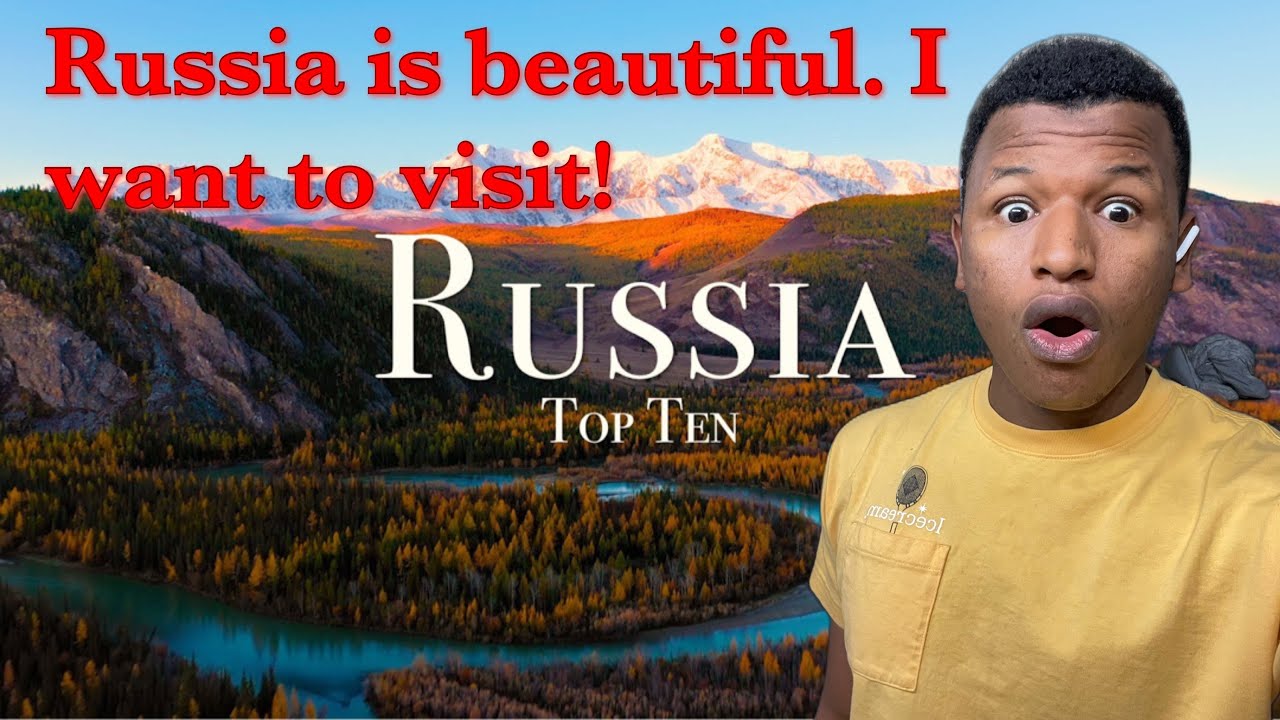 AFRICAN REACTS to Top 10 Places To Visit In Russia - ( Russia is so Beautiful!)