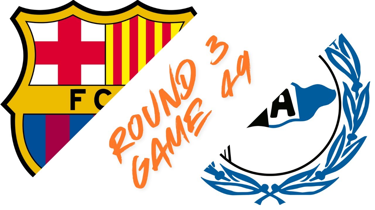 Round 3 Game 49 FC Barcelona vs Arminia Bielefeld
