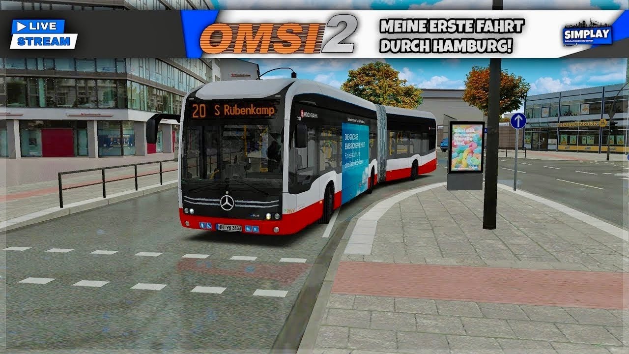 OMSI2: Meine Erste Fahrt in Hamburg mit @DerNiklas! I 🔴LIVESTREAM🔴 I SIMPLAY