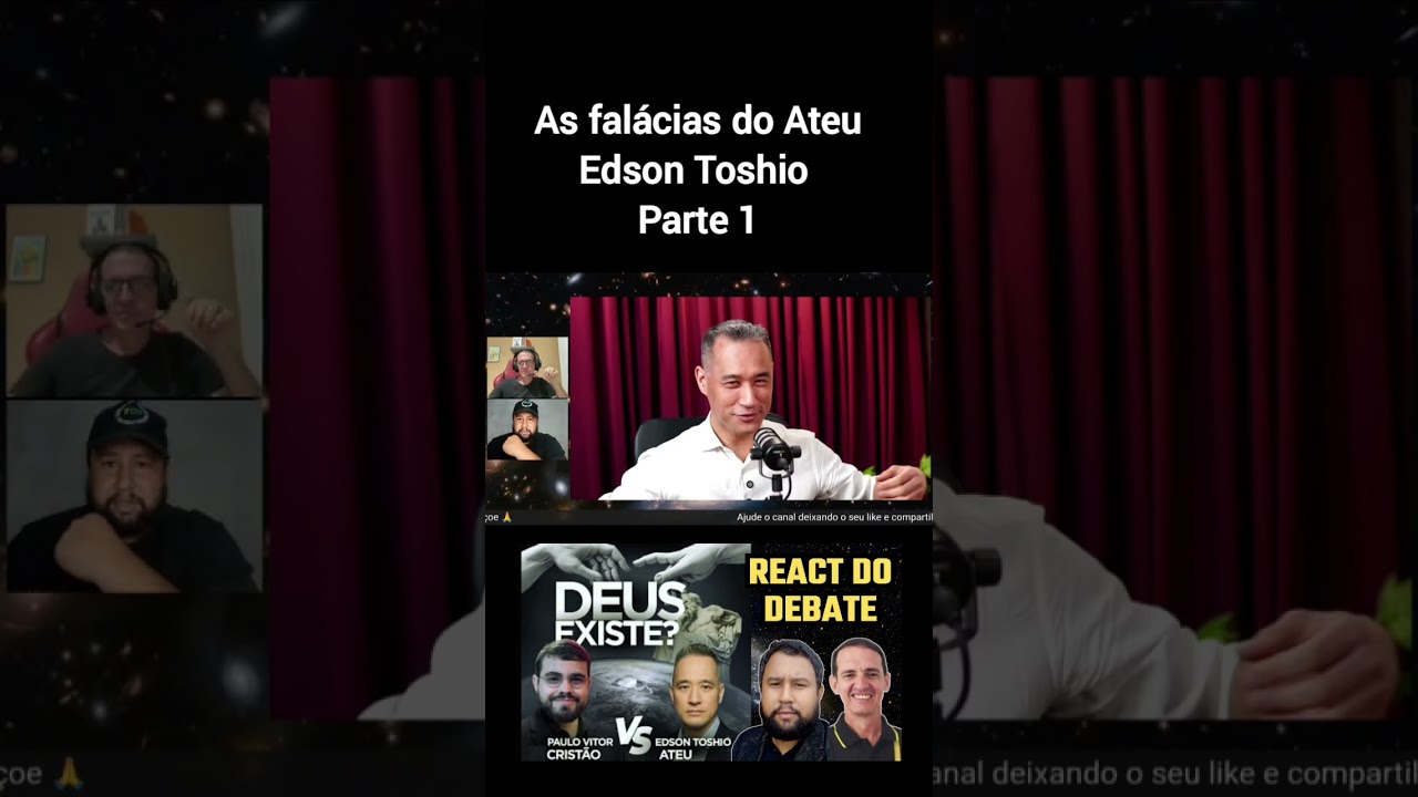 Edson Toshio Refutado! As fal&aacute;cias do Ateu parte 1