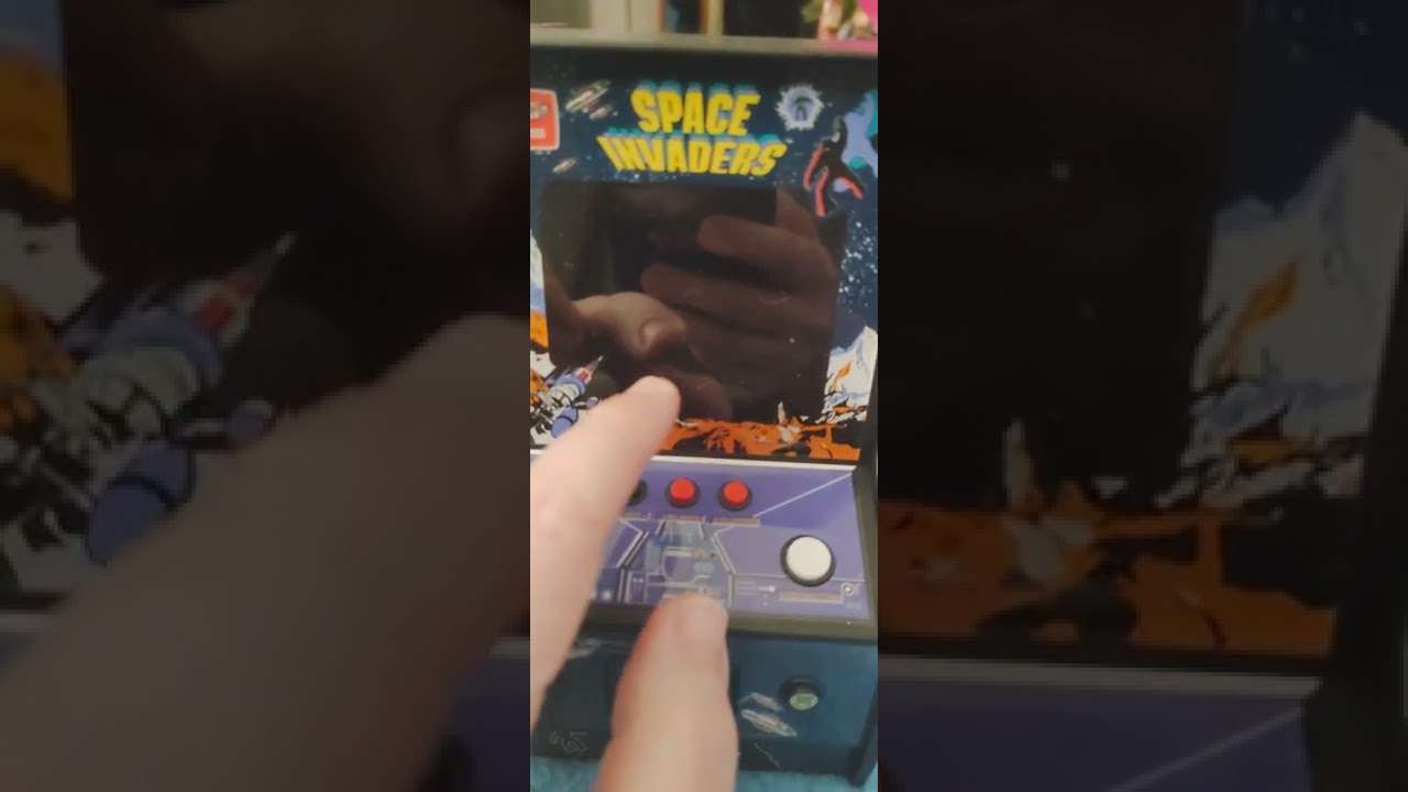 Let's have a look at Space Invaders from My Arcade ☺️👍🕹️