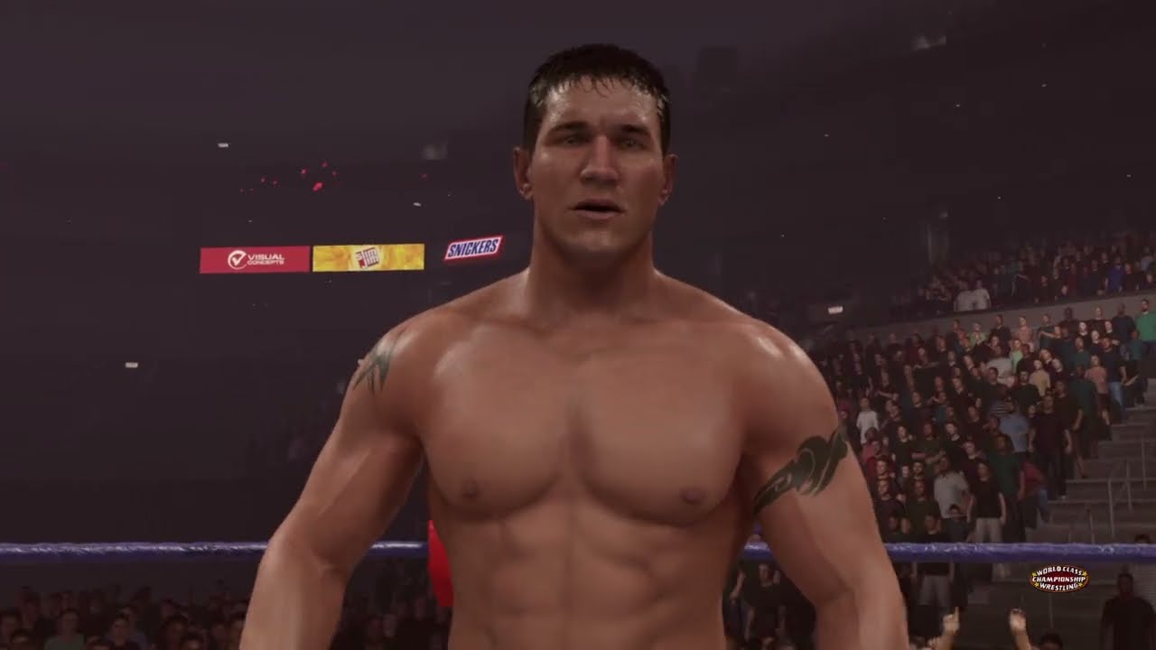 Randy Orton '02 vs. Triple H '14