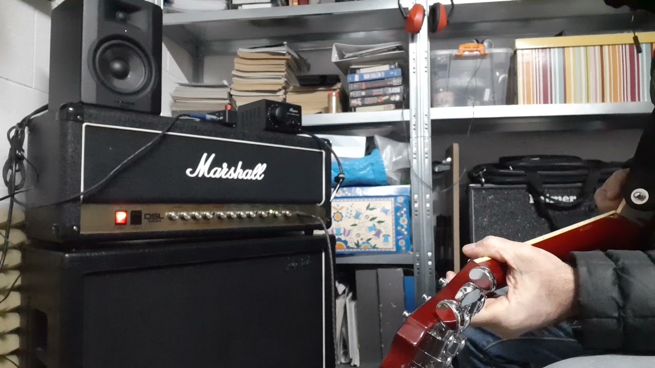 Marshall DSL100H + Bugera PS1 + Mooer Radar + M-Audio BX5