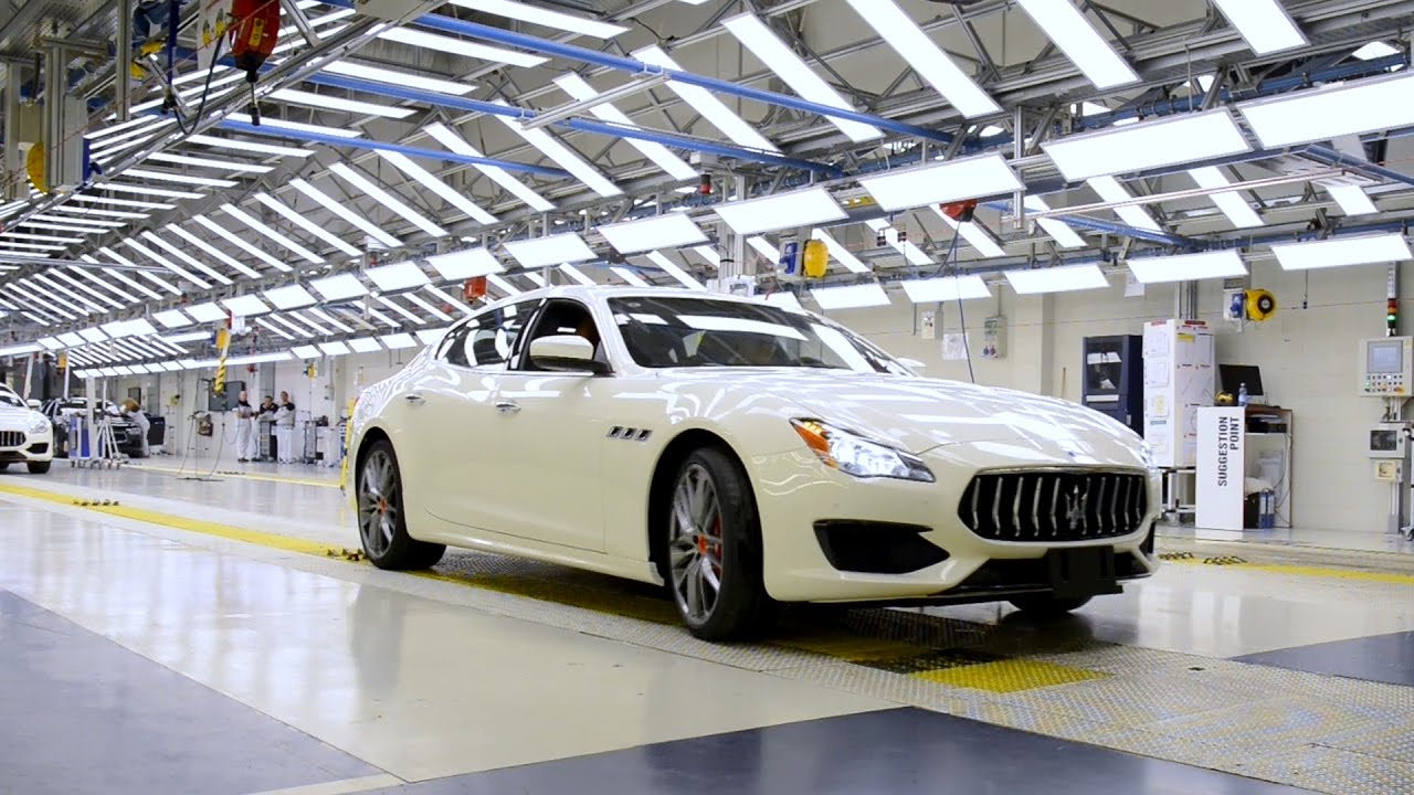 100,000th Maserati leaves the Avv. Giovanni Agnelli Plant at Grugliasco, Italy