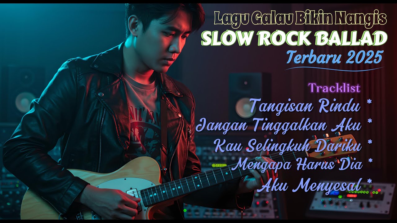 LAGU GALAU BIKIN NANGIS - SLOW ROCK BALLAD TERBARU 2025 || TANGISAN RINDU || ADHE NADA