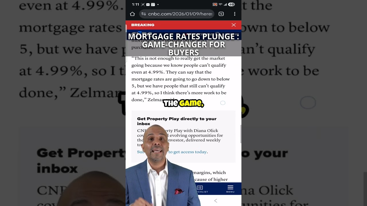 MORTGAGE RATES PLUMMET: GAME CHANGER EXPLAINED