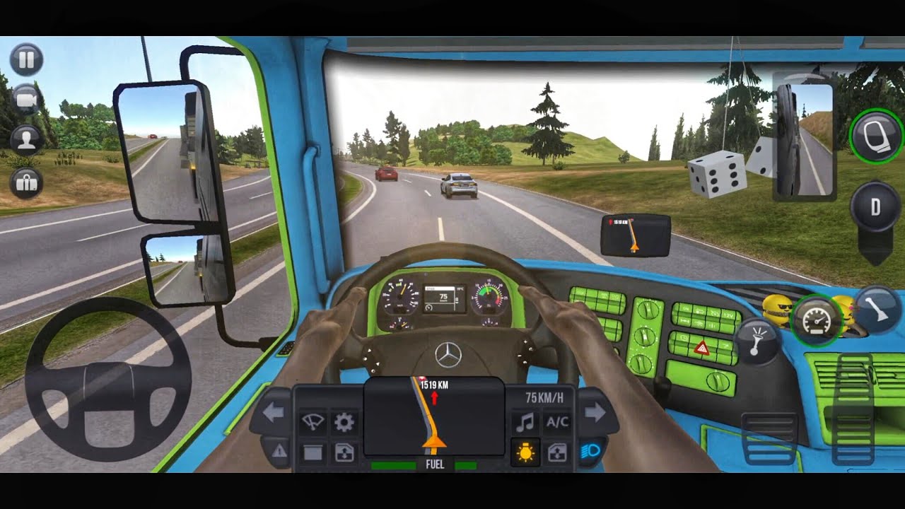  Truck simulator ultimate part 7 mercedes benz truck driving android gameplay 