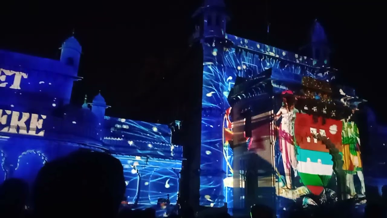 Laser show at mayo college ajmer✨📸