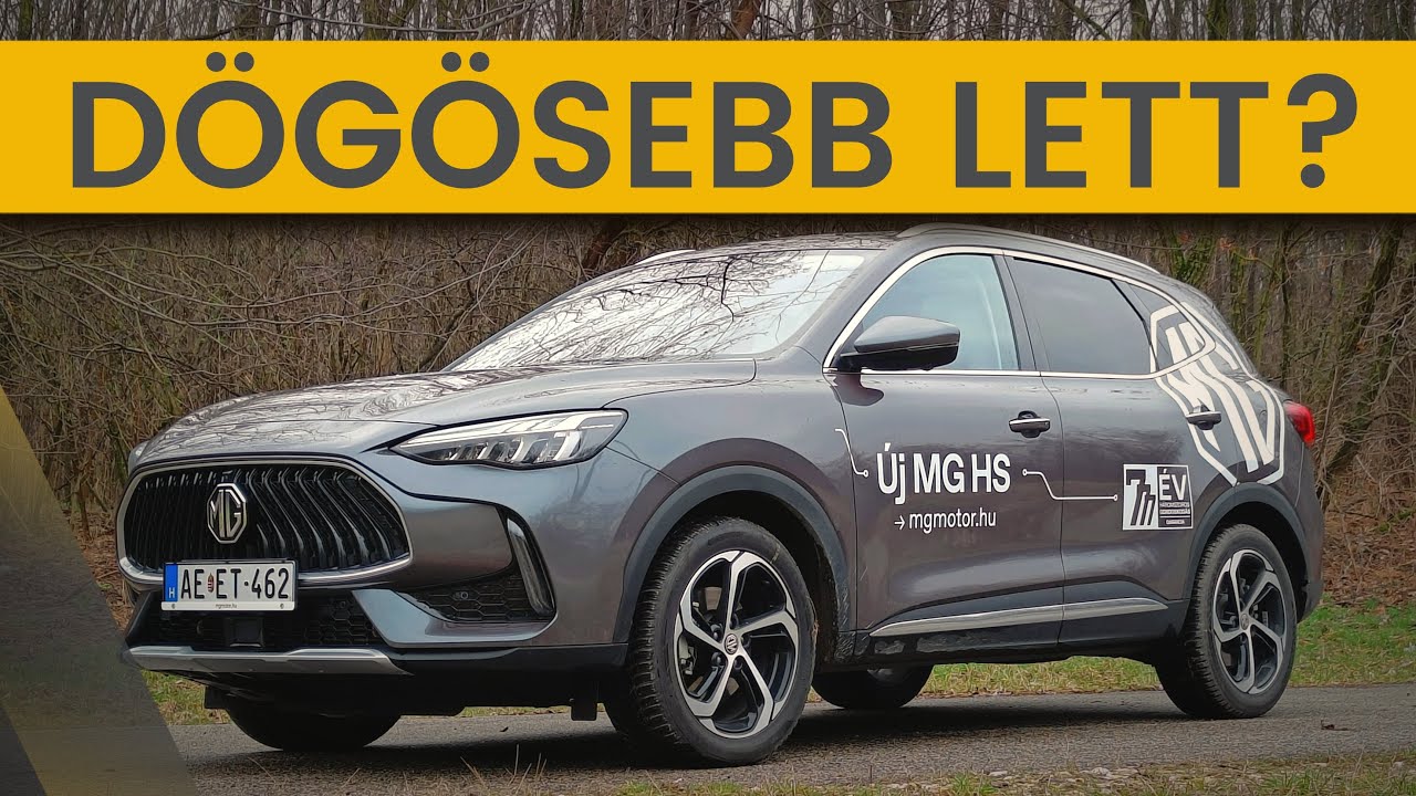MG HS Luxury 2024. Dögösebb lett? - DRIVEN új autó teszt