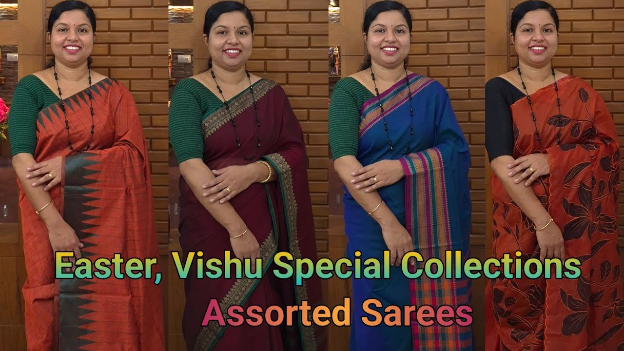 Budget Friendly & Partywear സാരികളുടെ എവിടെയും കിട്ടാത്ത കളക്ഷൻ 🌹Booking : 8848089032, 9074248160