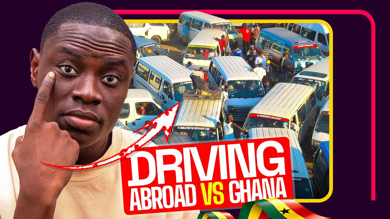 Driving In Ghana vs Driving in the States...Two Different Experiences😭😂😂😂😂