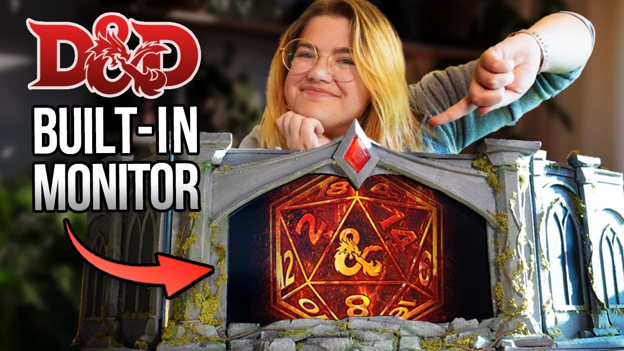 I Made my Dream Dungeon Master Screen with a Built-in Display