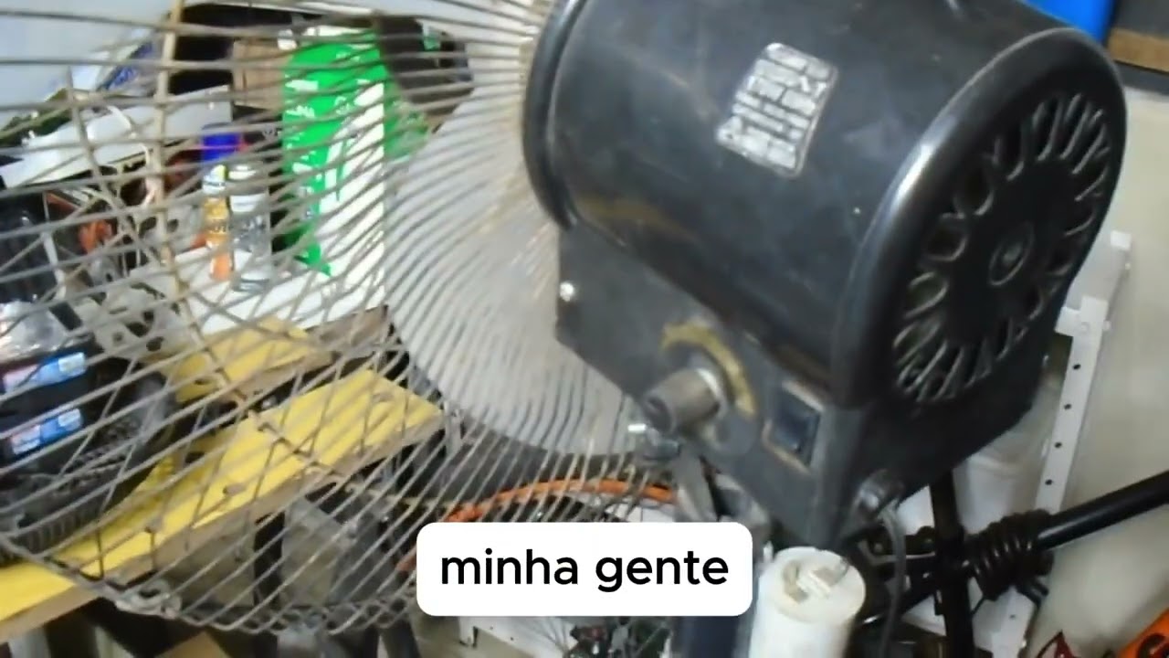 030126 - Dica pra fixar a cabeça do ventilador Venti Delta que não pára em pé.