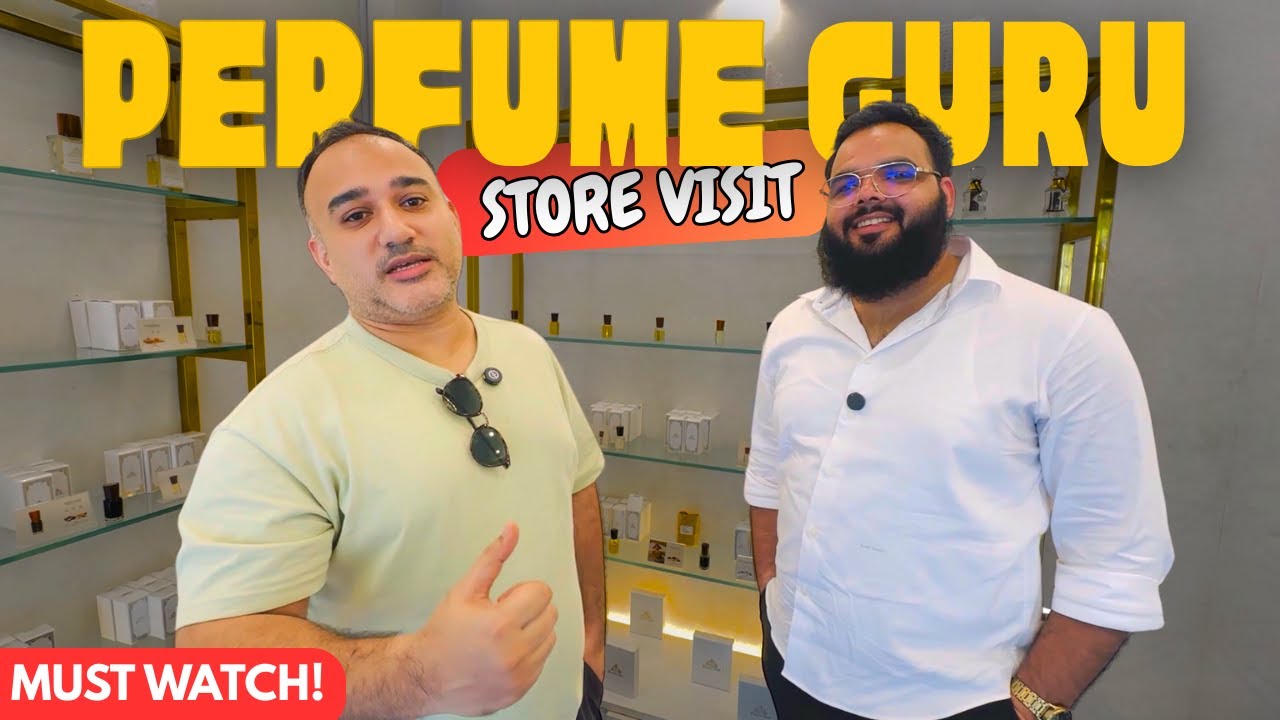 Hasan oud perfume store visit with @Perfume Guru