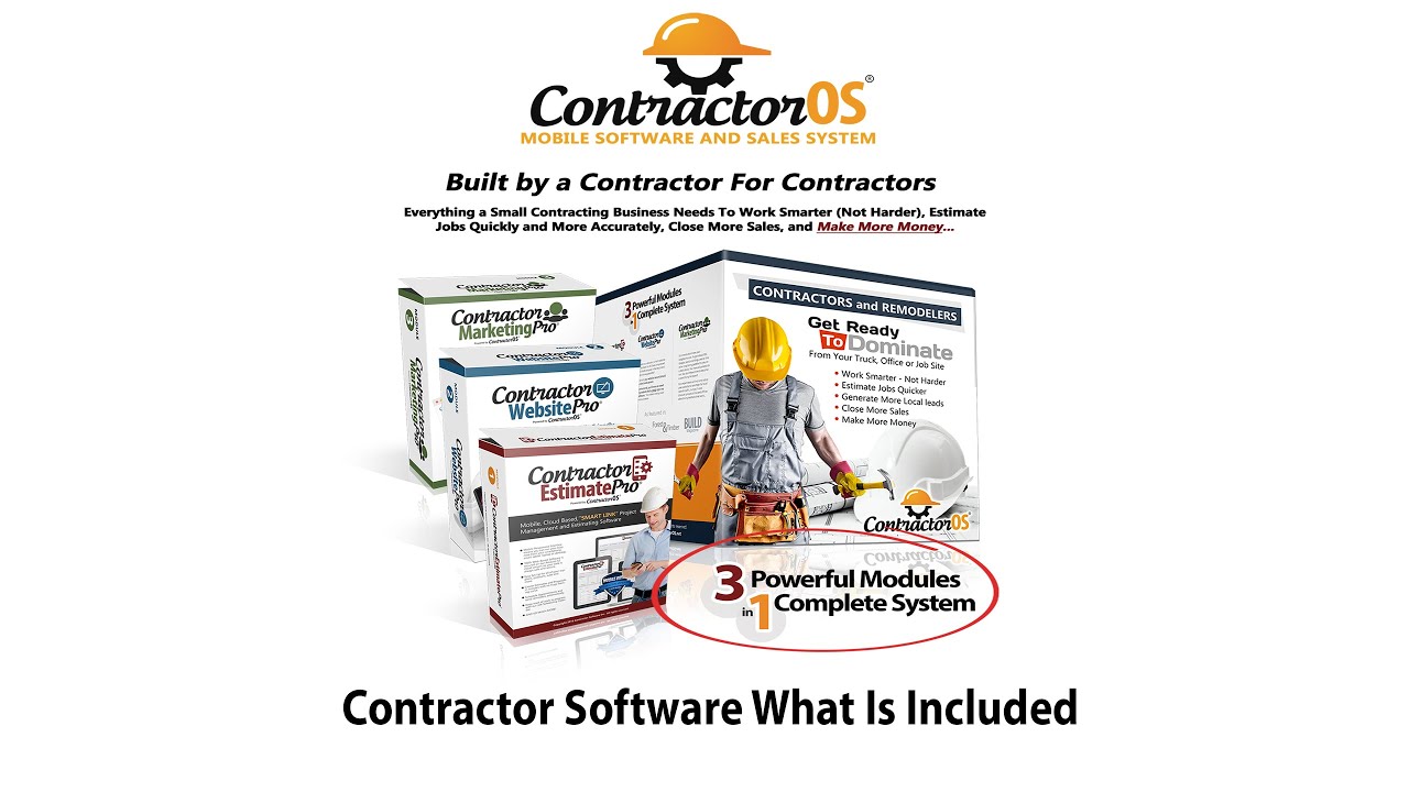 Contractor Software What Is Included?