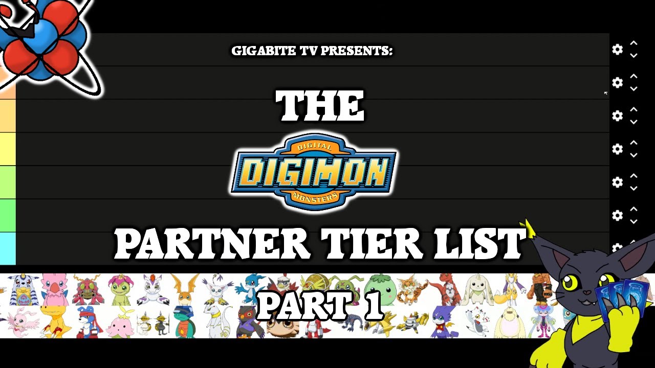 Digimon Partner Tier List: Part 1