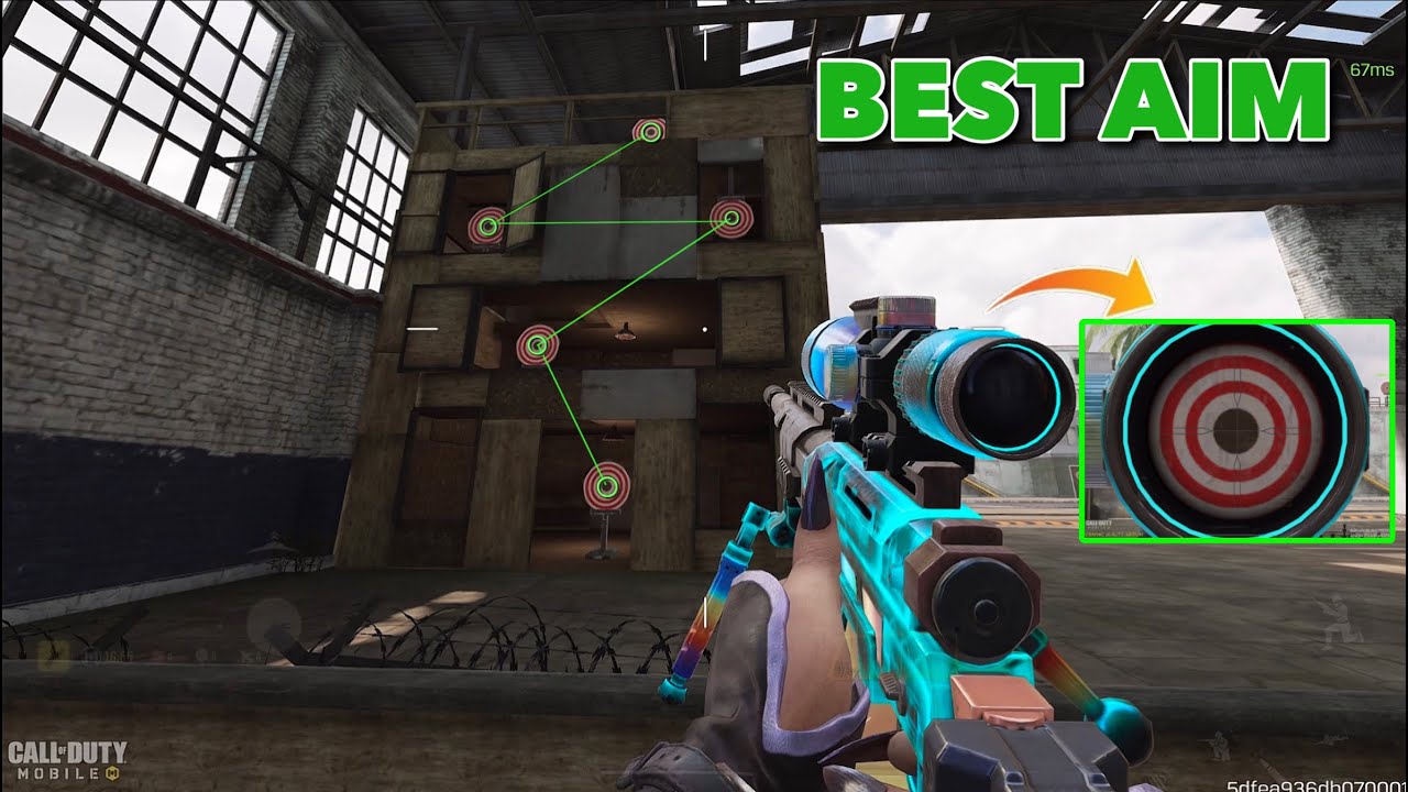 СЕКРЕТ🤐 как добиться лучшей меткости + быстрой установки прицела | CODM✅