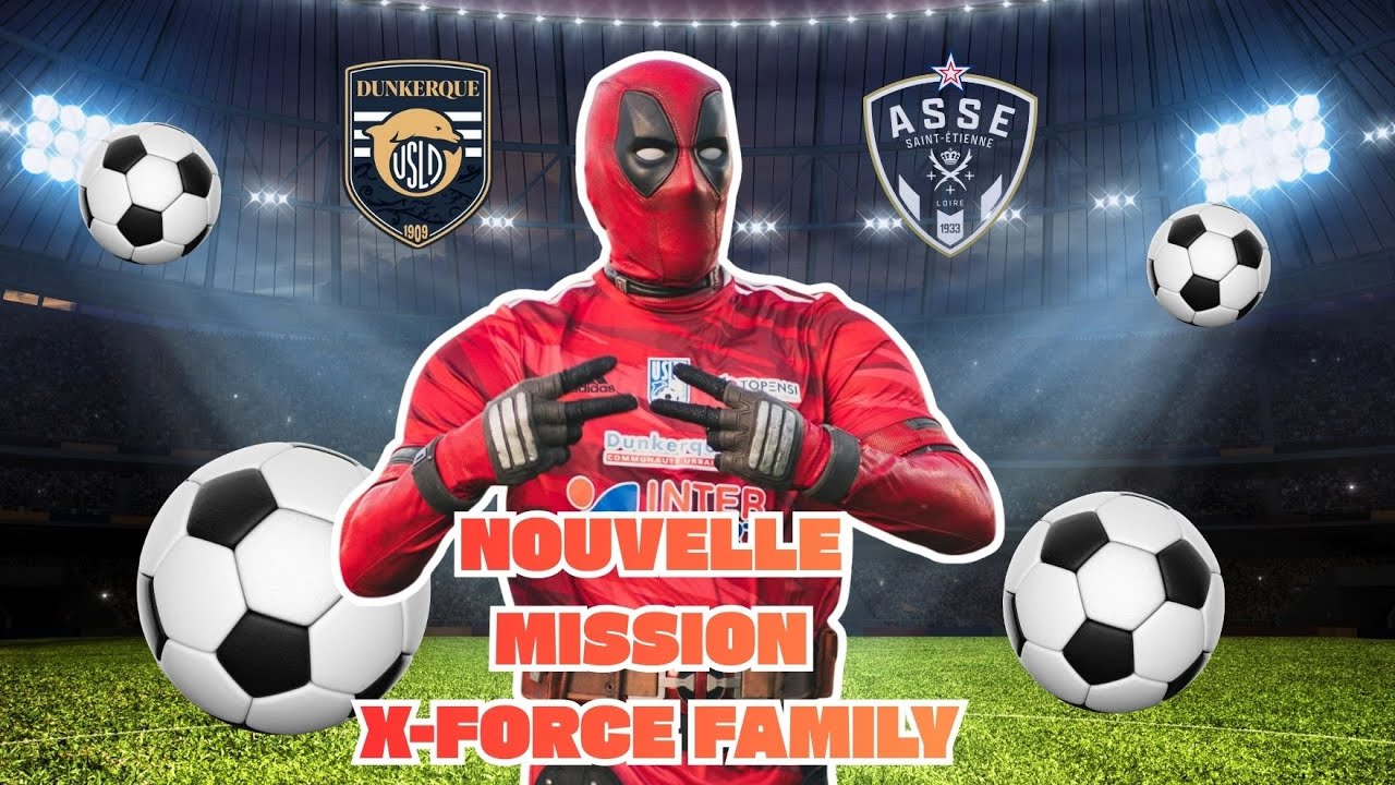 “MATCH ÉPIQUE ! On vit USLD – ASSE de l’intérieur avec la XForce Family ! ⚽💥