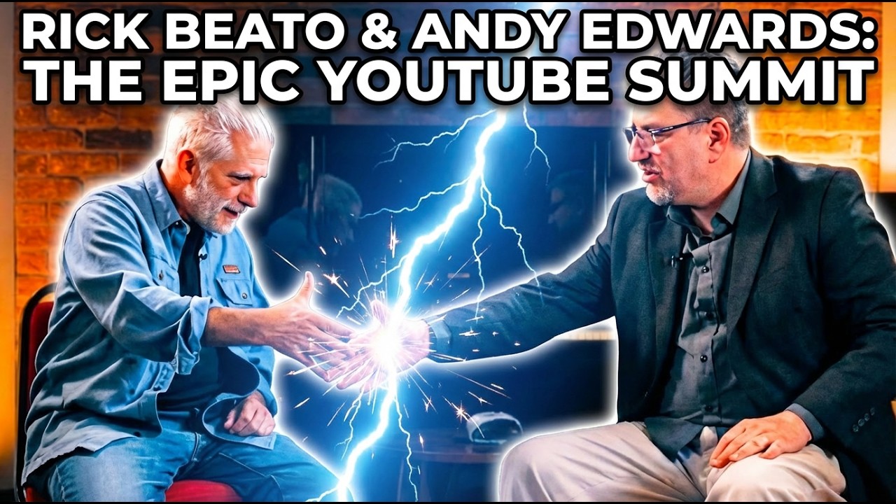 Two YouTuber Titans Rick Beato and Andy Edwards Finally Meet—No Filters—Inside Abbey Road Studios