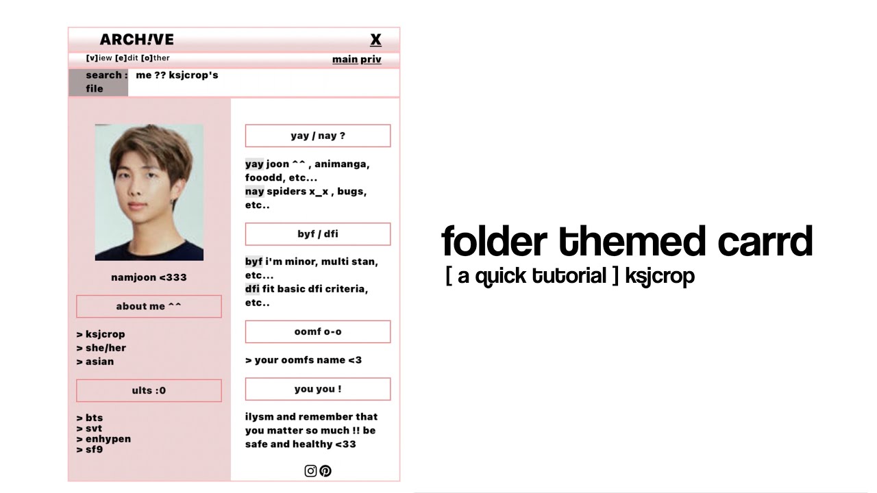 folder themed carrd ★ [ a quick tutorial ]