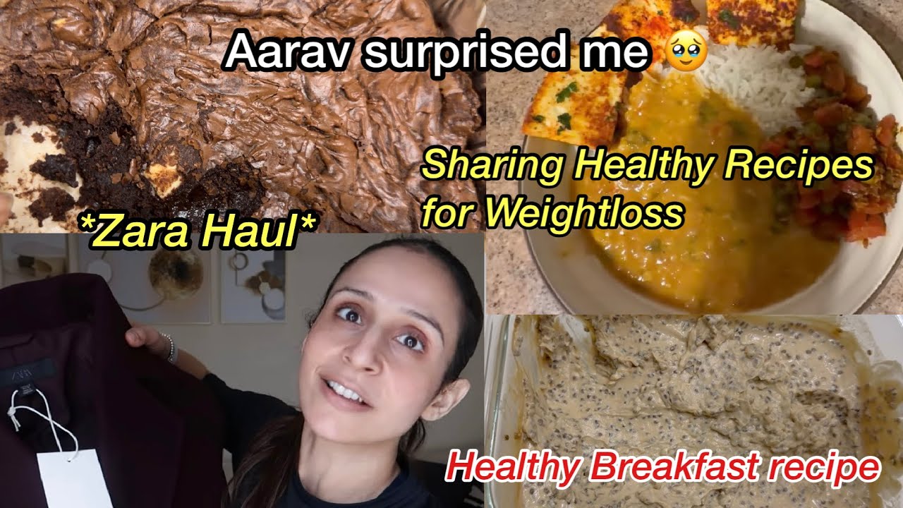 Aarav surprised me🥹 Sharing Healthy Recipes for weightloss || Simple Ghar ka Khana~ By Monika