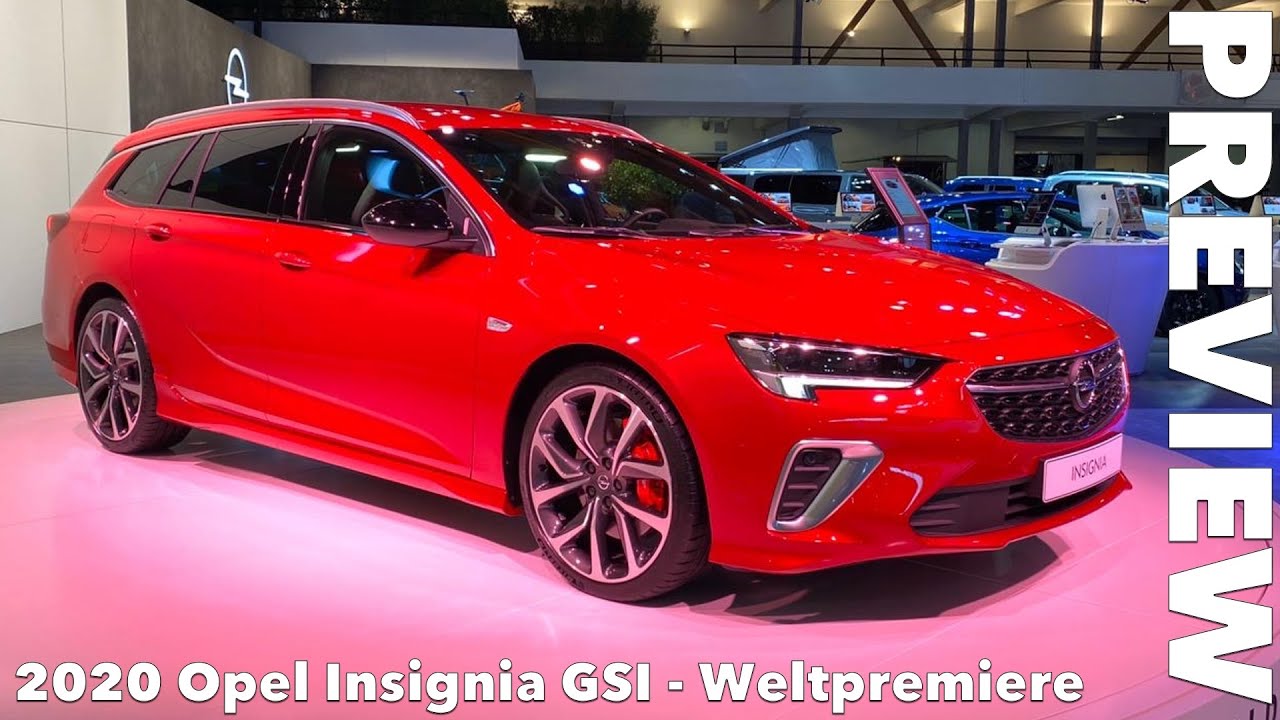 2020 Opel Insignia GSi Weltpremiere - 10 Fakten -  Kein Insignia OPC mehr?