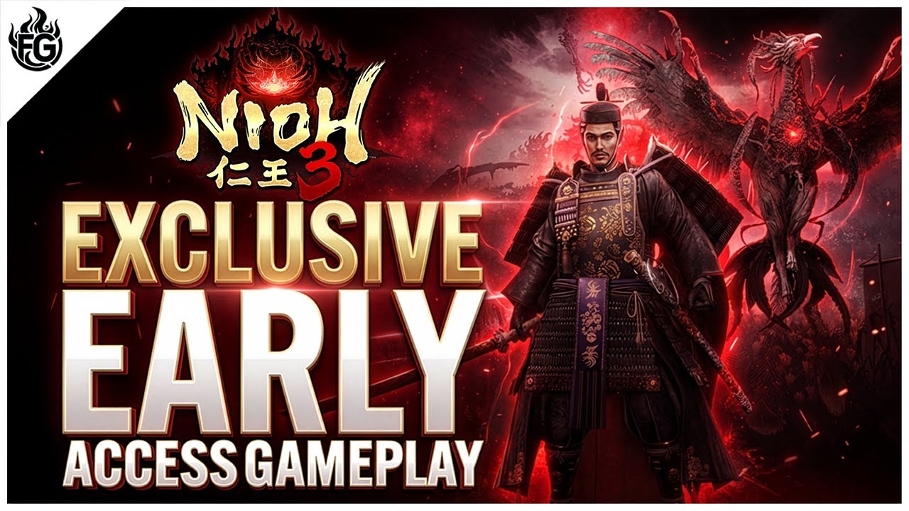 🔴 Nioh 3 - Exclusive Early Access Samurai Gameplay