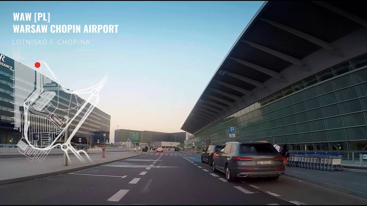 Chopin-Flughafen Warschau [PL] 🇵🇱 | Die Anfahrt & Parkplatzschema...
