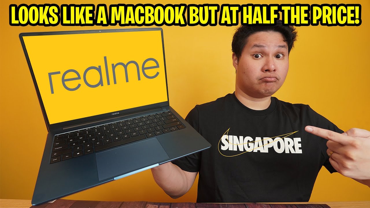 realme book - looks like a macbook but at half the price!