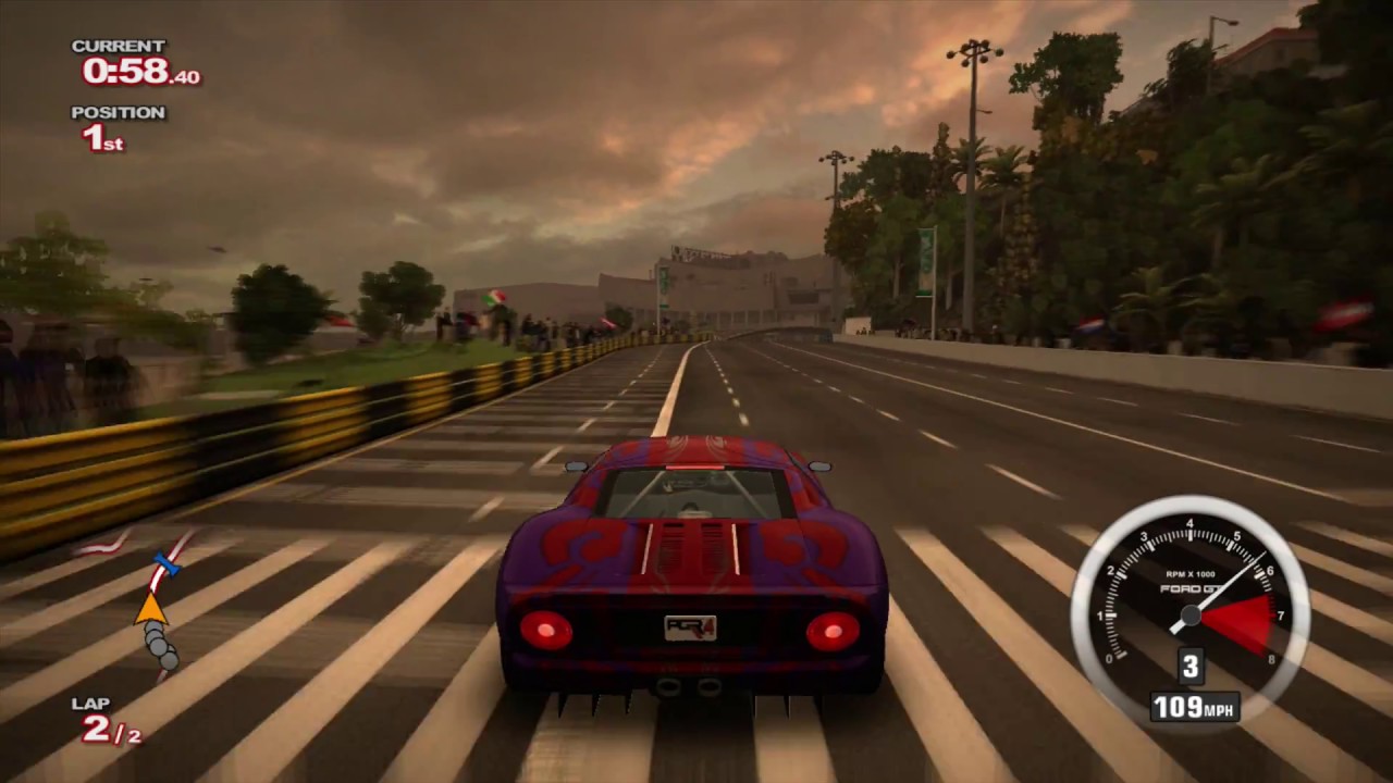 Project Gotham Racing 4 (PGR4): Ford GT car (Gameplay)