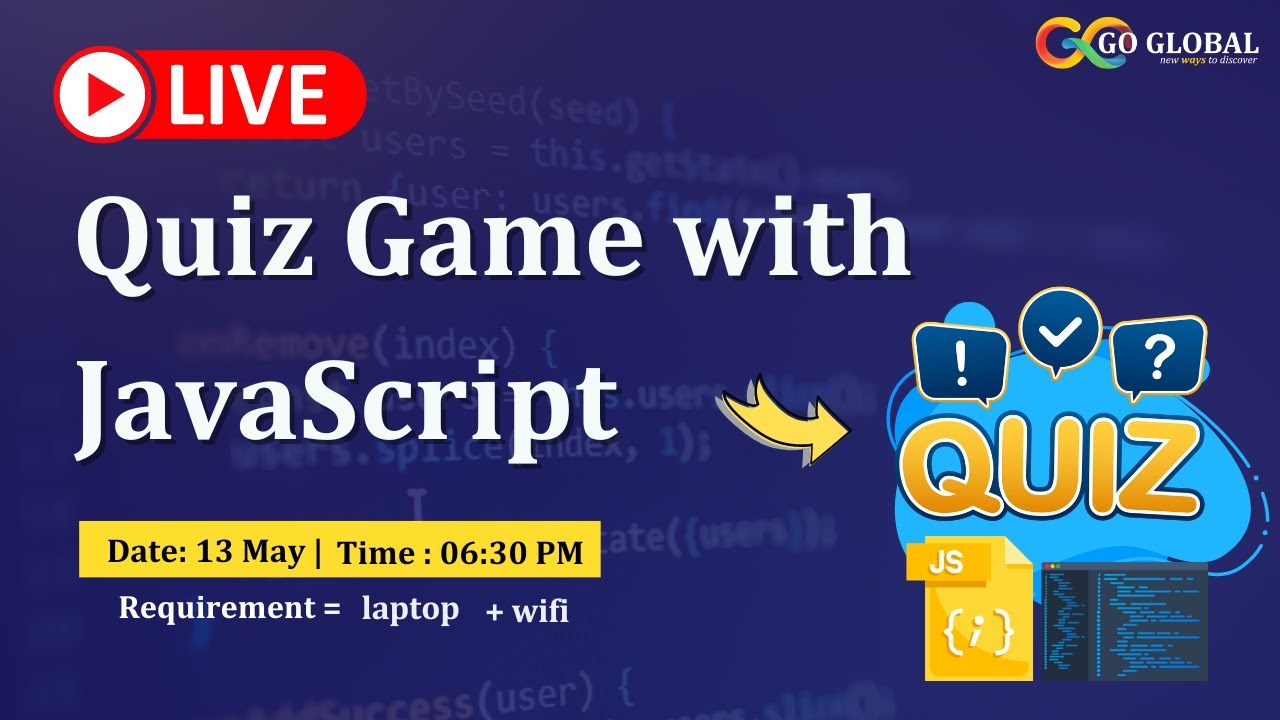 Quiz Game with JavaScript | Quiz Game | Build A Quiz Game With JavaScript