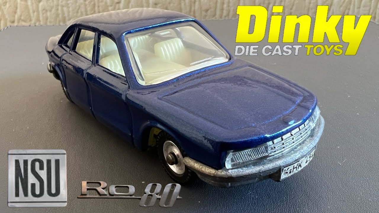 Dinky Toys NSU Ro80 (No 176) Restoration and colour change