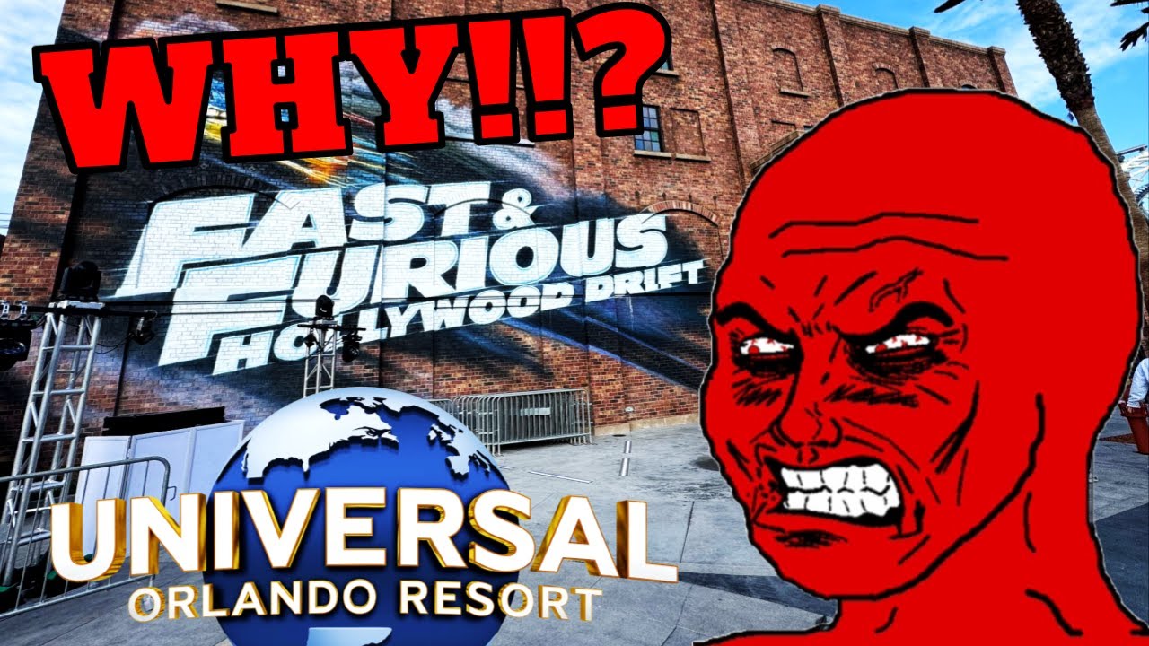 Новые американские горки Fast & Furious в Universal Orlando – это полный провал.