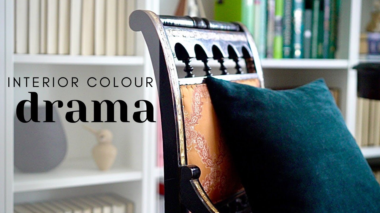 INTERIOR COLOURS IN OUR HOME | Interior design rule 60/30/10 | Adding bold to white grey interior