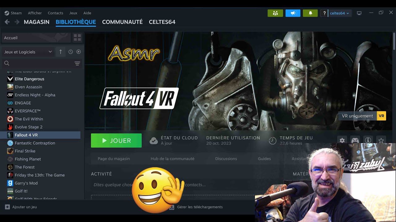 ASMR  - présentation jeux Steam  - partie 5🤩