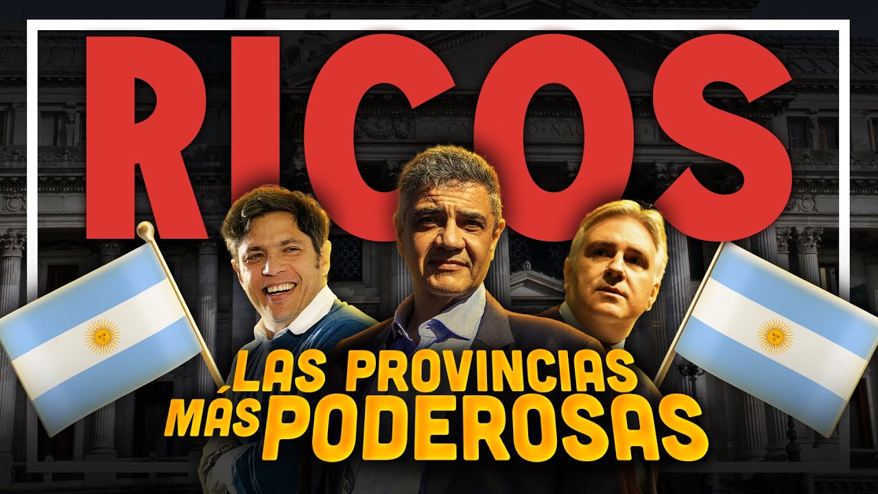 Las 7 PROVINCIAS que MANTIENEN a ARGENTINA