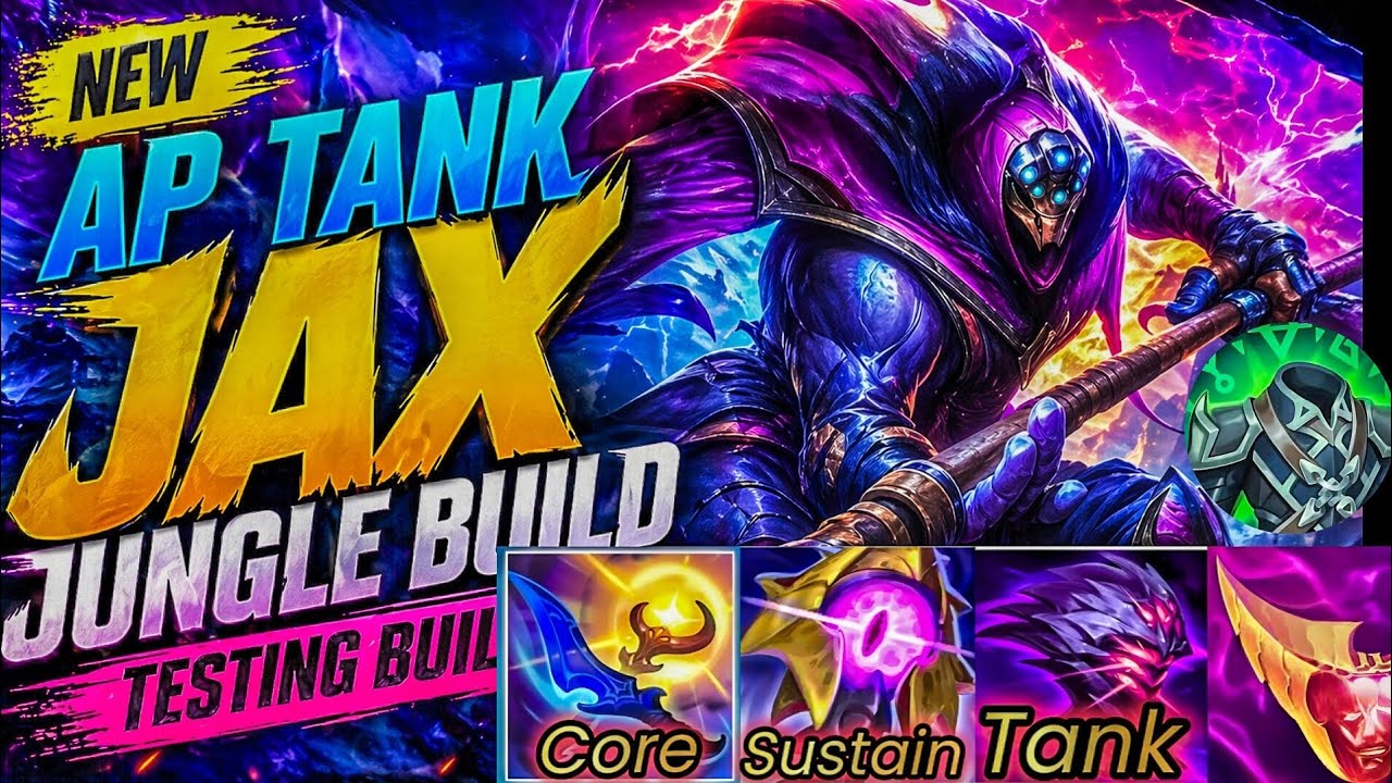 How to play AP Tank Jax jungle (Testing Build) #leagueoflegends #jax 