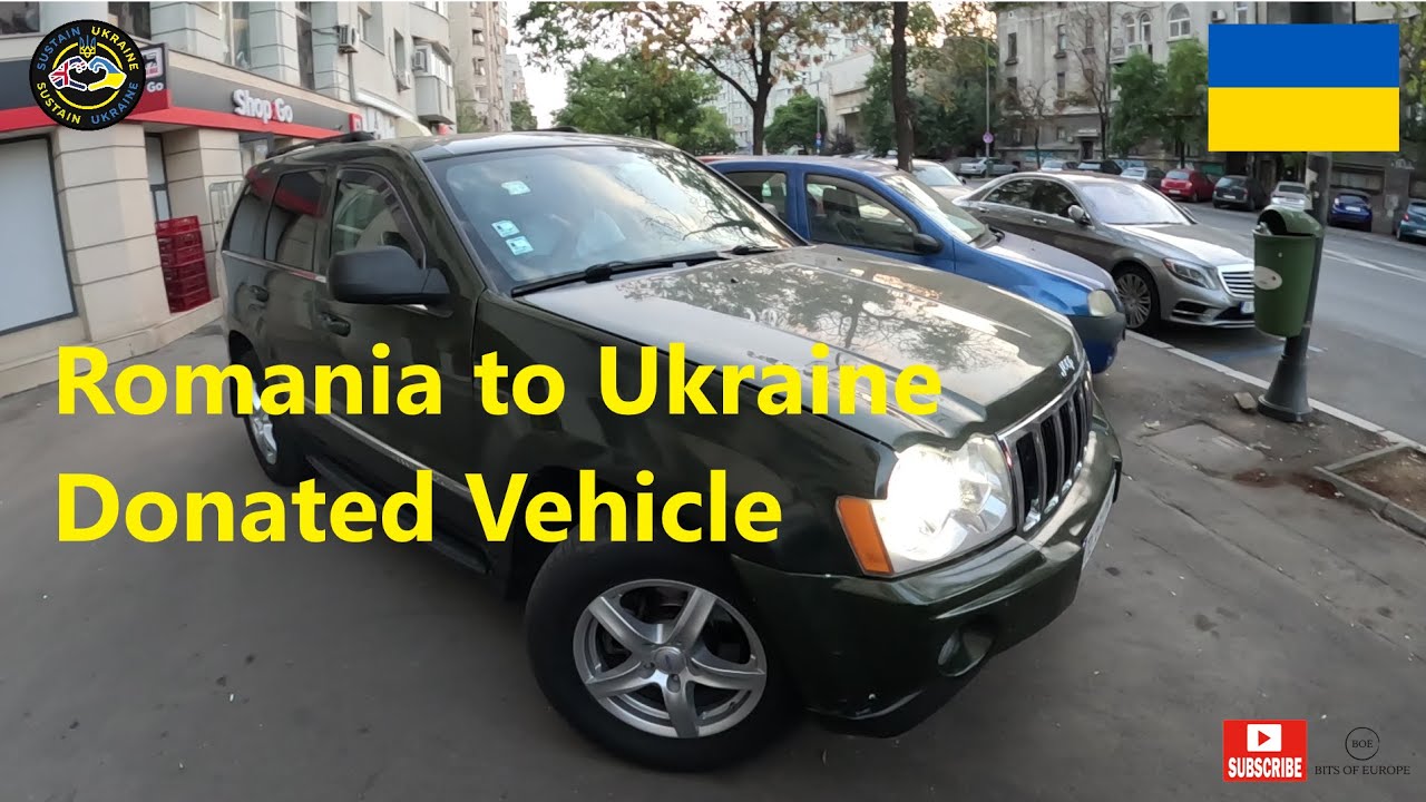 Superb Jeep delivered to Ukraine from Romania - 🇺🇦 🇬🇧 🇷🇴