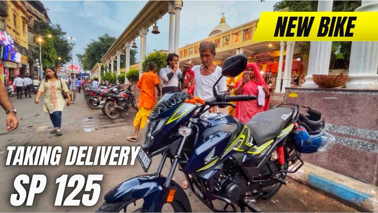Ek chota sa sapna pura hua II taking delivery of new bike Honda SP125 