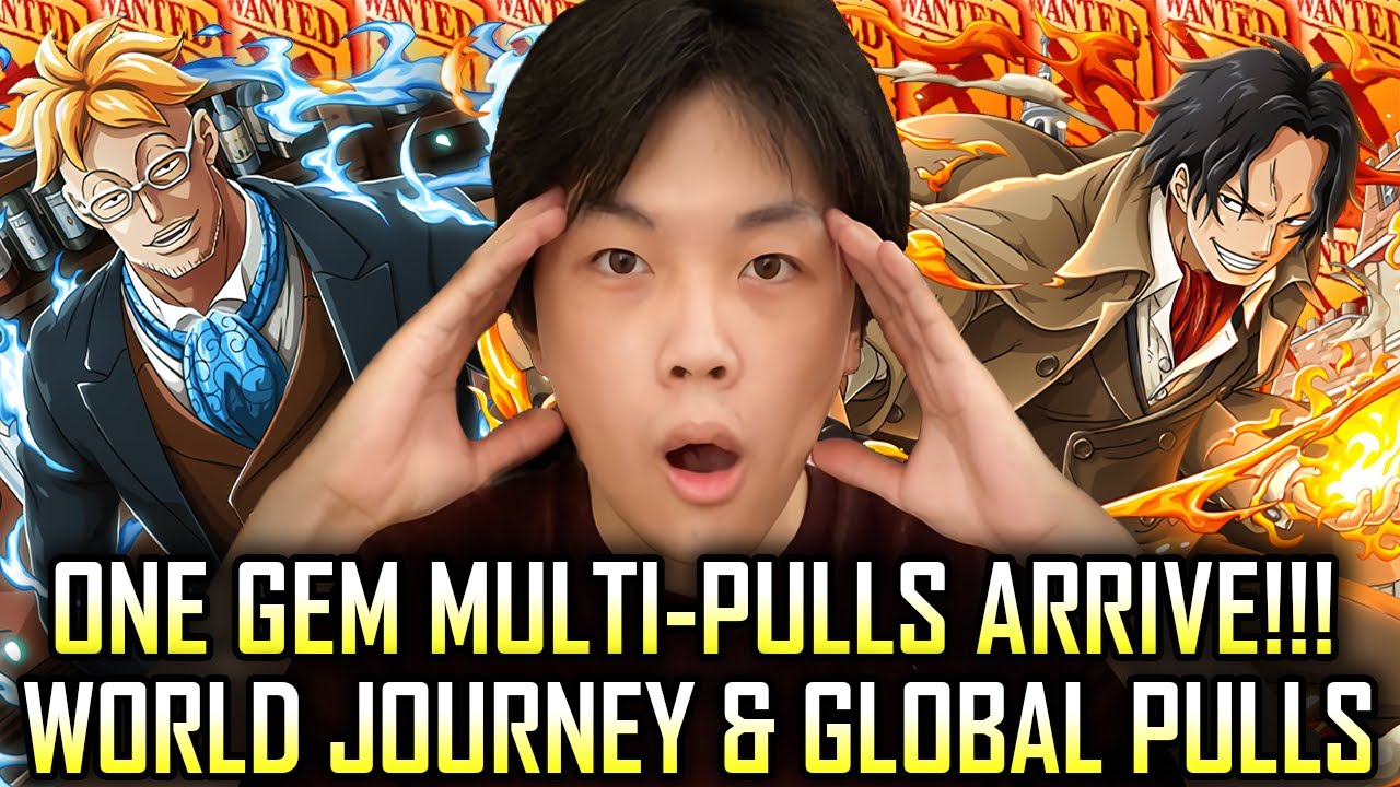 1 Gem Multi Arrives!! World Journey + Global Sugofests | One Piece Treasure Cruise | ワンピース (トレクル)