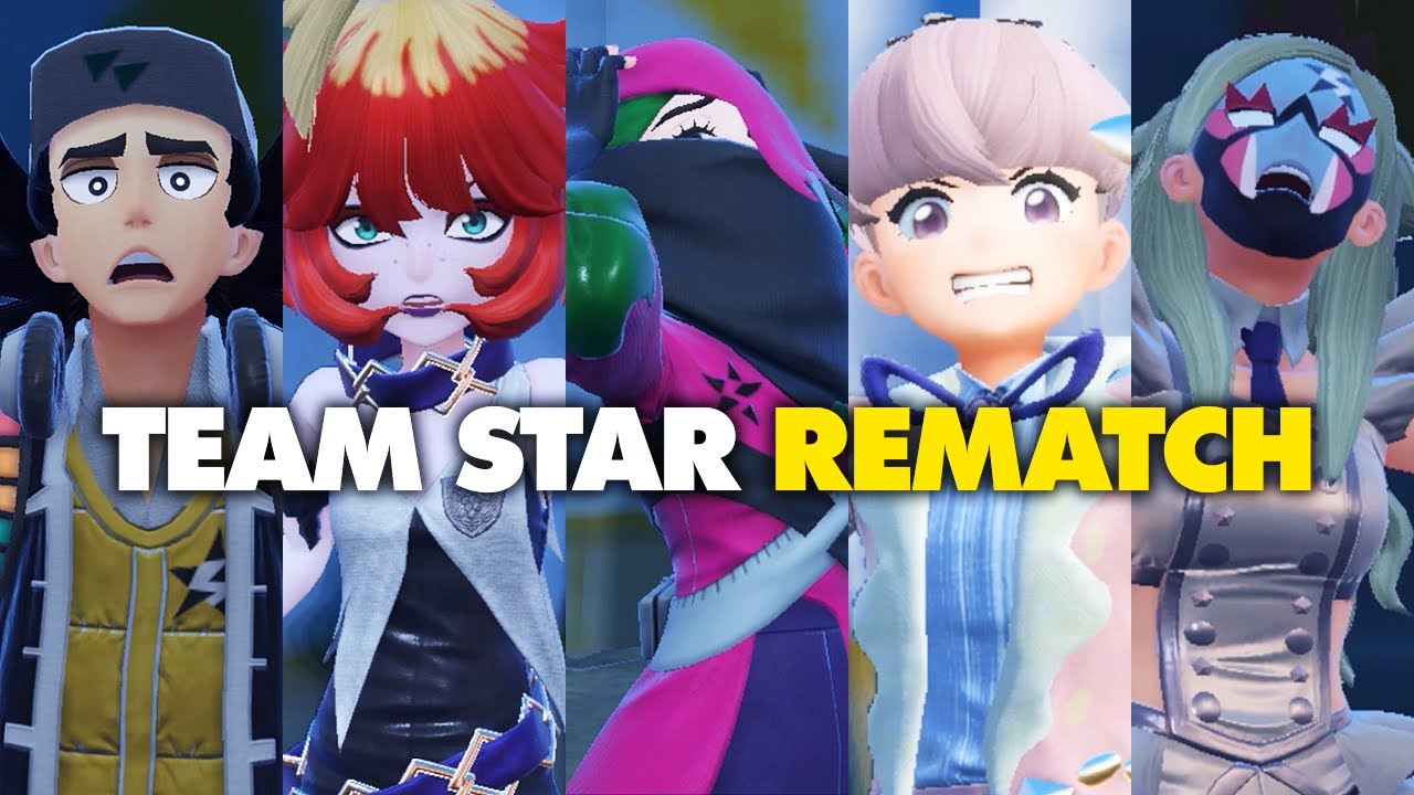 All Team Star Boss Rematch | Pokémon Scarlet & Violet