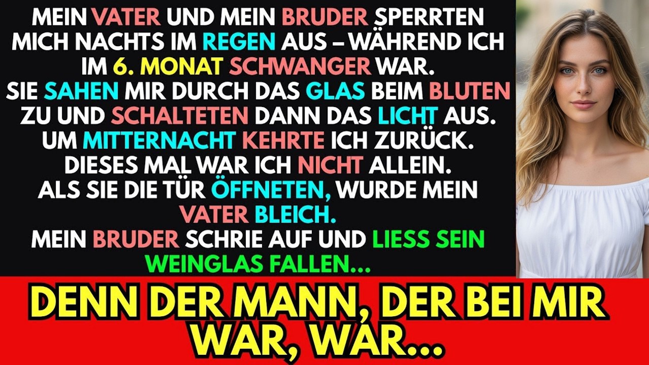 Meine Familie ließ mich bei 4 Grad draußen, trotz Schwangerschaft und Blutung … bis der Milliardär …