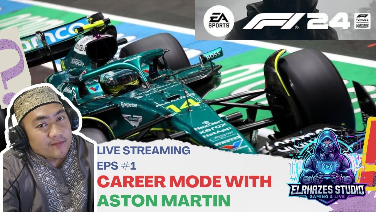 LIVE STREAMING | F1 24 | MERCEDES AMD | CAREER MODE | SIMRACING | PS4